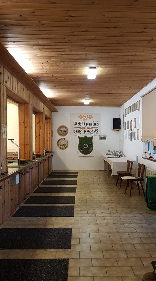 des Flurbereichs vor der Halle